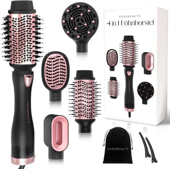2dekans | Sansbeauté® 4-in-1 Fohnborstel met Diffuser -, Sieraden, Tassen en Uiterlijk, Uiterlijk | Haarverzorging, Zo goed als nieuw