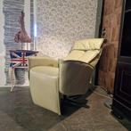 Ennis Relaxfauteuil  - SC-france white, Huis en Inrichting, Nieuw, Leer