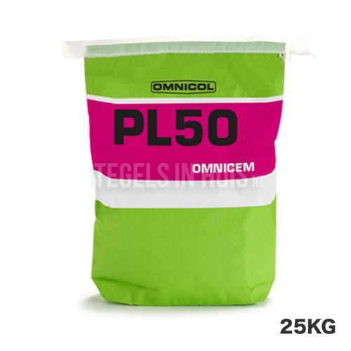 Omnicol pl50 flex 25kg grijs tegellijm  tegeloutlet, Doe-het-zelf en Verbouw, Tegels, Nieuw, 10 m² of meer, Ophalen of Verzenden
