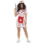 Verpleegster Halloween Kostuum Dames Bebloed, Verzenden, Nieuw