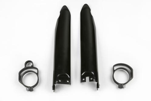 UFO voorvork beschermers Zwart Tm 80 1997-1999 Tm 125 1997-1, Motoren, Onderdelen | Merk-onafhankelijk, Ophalen of Verzenden