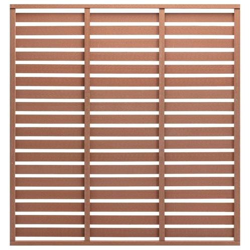 Schutting 180x180 Bruin HKC | Tweedekansje | Tuin Makeover, Tuin en Terras, Tuinschermen, Nieuw, Composiet, 150 tot 200 cm, 150 tot 200 cm
