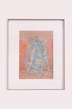 Henri Ernst Pfeiffer (1907-1994) - Bleu et rouille, Antiek en Kunst, Kunst | Schilderijen | Modern