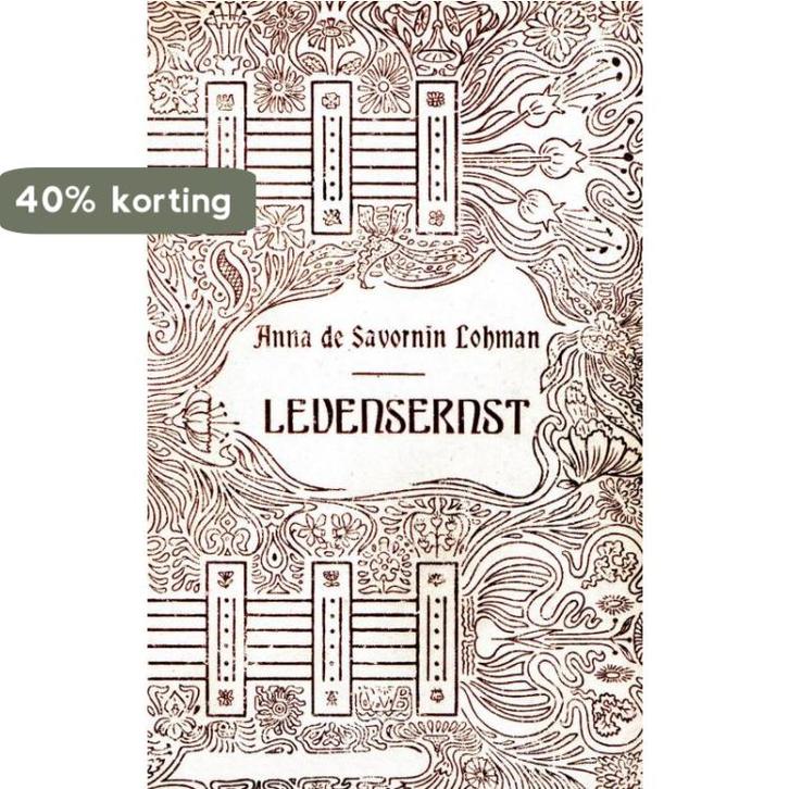 Levens-ernst 9789464353068 Anna De Savornin Lohman, Boeken, Literatuur, Gelezen, Verzenden