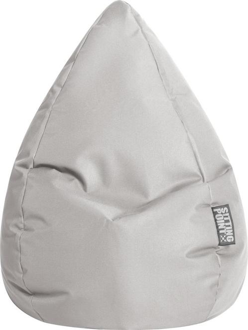 Kinder Zitzak BeanBag BRAVA L - Lichtgrijs, Huis en Inrichting, Zitzakken, Verzenden