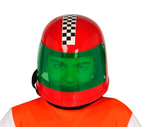 Formule 1 Helm Kind Rood, Hobby en Vrije tijd, Feestartikelen, Nieuw, Verzenden