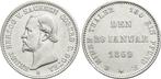 1/6 taler, daalder 1869 B Sachsen-coburg-gotha Ernst Ii 1..., Verzenden