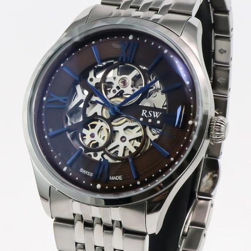 RSW - Romeo Skeleton automatic - RSWA155SK-SS-4 - Zonder, Sieraden, Tassen en Uiterlijk, Horloges | Heren