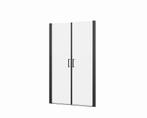 Douche Pendeldeur 140x195cm 6mm Nano glas mat zwart serie, Verzenden, Nieuw