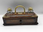 Art Deco Brievenbus (6) - Antique Desktop Inkwell / Letter
