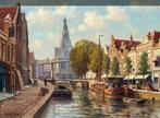 P. J. A. Wagenans (1879 - 1955) - Stadsgezicht, Antiek en Kunst, Kunst | Schilderijen | Klassiek
