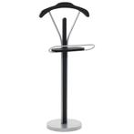 vidaXL Kledingbutler 45x35x107 cm zwart en grijs, Verzenden, Nieuw