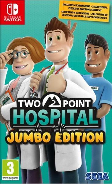 Two Point Hospital - Jumbo Edition Switch Morgen in huis!, Spelcomputers en Games, Games | Nintendo Switch, Zo goed als nieuw
