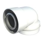 UbiFit Bocht 87° Verloop Conc PP/KS mof-spie 60/100-80/125, Ophalen of Verzenden, Nieuw