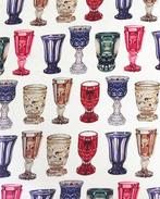 Italiaanse zijde Classic Glasses, Hobby en Vrije tijd, Stoffen en Lappen, Nieuw, Overige kleuren