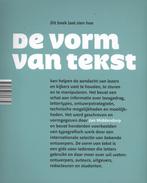De vorm van tekst 9789063691332 Jan Middendorp, Verzenden, Zo goed als nieuw, Jan Middendorp