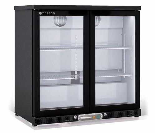 Barkoeling | 2 Glazen Deuren | Zwart | 93x52x(h)85 cm, Zakelijke goederen, Horeca | Keukenapparatuur, Verzenden
