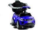 Blauwe loopauto - peuter loopauto met duwstang, Kinderen en Baby's, Speelgoed | Buiten | Voertuigen en Loopfietsen, Ophalen of Verzenden