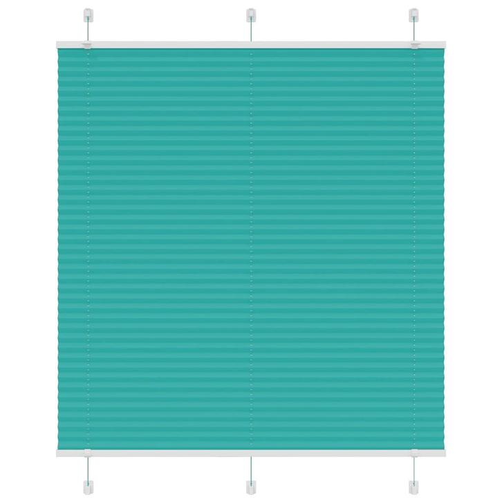 vidaXL Plissé rolgordijn 115x100cm stofbreedte 114,4cm, Huis en Inrichting, Stoffering | Gordijnen en Lamellen, Groen, Nieuw, Verzenden