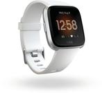 Fitbit Versa Lite Zilver (Wit), Verzenden, Zo goed als nieuw
