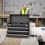 2dekans | Coast Metalen gereedschapskist met 3 laden en, Ophalen of Verzenden, Zo goed als nieuw