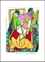 Paolo Da San Lorenzo (1935-2022) - S.T. Retouche, con, Antiek en Kunst