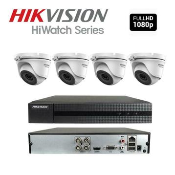 Hikvision Camera Beveiliging 4 x 2 Megapixel Dome + 1TB HDD