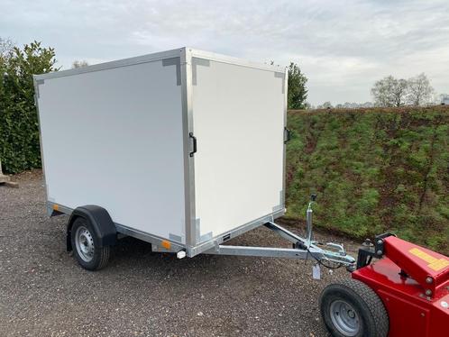 NIEUW gesloten aanhangwagen Grote voorraad Div afmetingen, Auto diversen, Aanhangers en Bagagewagens, Nieuw, Ophalen