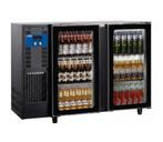 Barkoelkast met 2 Glazen Deuren | 375 Liter | 145.5x56.5x..., Verzenden, Nieuw in verpakking