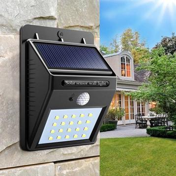 Solar buiten outdoor lamp tuin verlichting 20 led sensor *WA beschikbaar voor biedingen