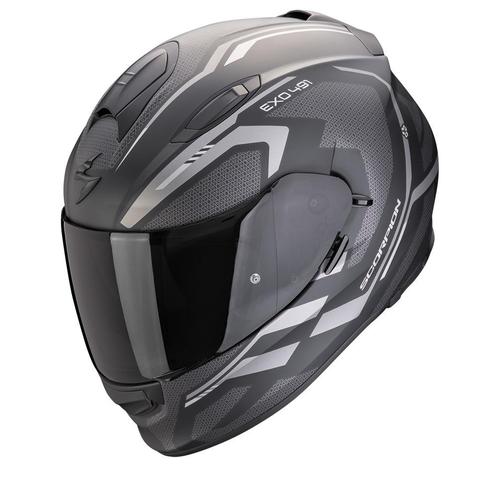 Scorpion EXO-491 Kripta Matt Zwart-Zilver Integraalhelm, Motoren, Kleding | Motorhelmen, Integraalhelm, Heren, XXL, Nieuw met kaartje