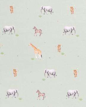 Tricot Dieren Groen, Hobby en Vrije tijd, Stoffen en Lappen, Groen, Nieuw