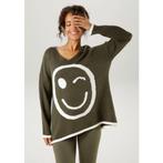 Aniston CASUAL Gebreide trui met gebreid smiley, Verzenden, Nieuw