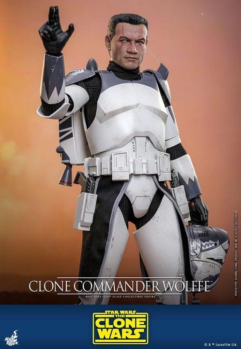 Star Wars: The Clone Wars Action Figure 1/6 Clone Commander, Verzamelen, Star Wars, Nieuw, Ophalen of Verzenden