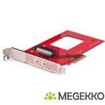 StarTech.com U.3 naar PCIe Adapter Kaart, PCIe 4.0 x4, Computers en Software, Harde schijven, Verzenden, Nieuw, Startech