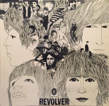 Lp - The Beatles - Revolver (NL Mono gebruikssporen speelt n
