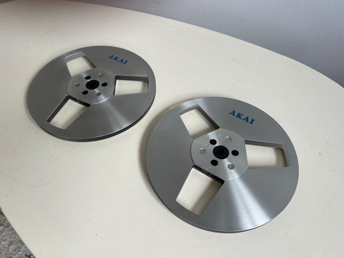 Akai - ATR - 7M - metal reels Reel-to-reel deck 18 cm, Audio, Tv en Foto, Radio's