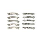 Haarspelden DIY Patentspeld 4cm 10 Stuks Zilver, Nieuw