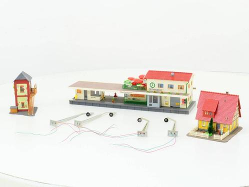Schaal H0 Pola 71 512 529 567 651 Diverse           gebou..., Hobby en Vrije tijd, Modeltreinen | H0, Brug, Tunnel of Gebouw, Gebruikt