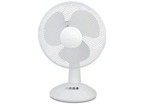 Profile Tafelventilator 30 cm – 3 Snelheden – Wit, Witgoed en Apparatuur, Ventilatoren, Nieuw, Verzenden