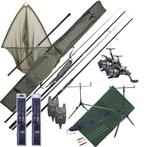 Complete Ultimate Karper Set met hengels, vrijloopmolens,, Verzenden, Nieuw
