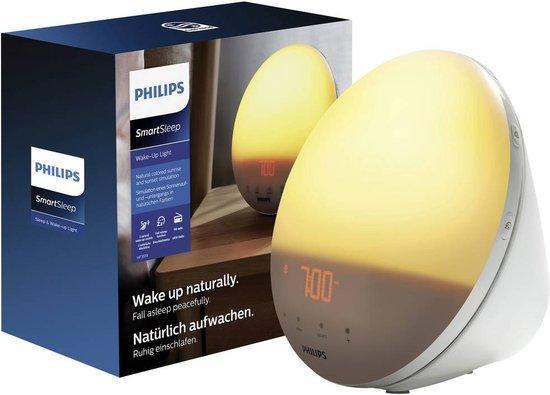 Philips HF3519/01 - Wake-up light - Wit, Witgoed en Apparatuur, Wekkers, Verzenden