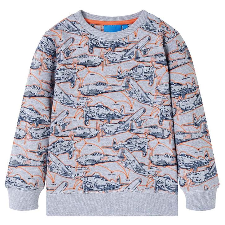 vidaXL Kindertrui 140 gemêleerd grijs, Kinderen en Baby's, Kinderkleding | Overige, Nieuw, Verzenden