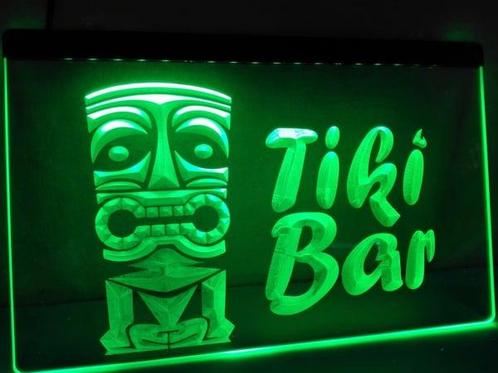 Tikibar tiki bar neon bord lamp LED verlichting reclame lich, Verzamelen, Merken en Reclamevoorwerpen, Nieuw, Verzenden