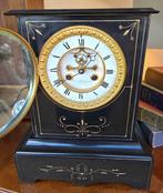 Pendule - Napoleon III Marble Mantel Clock - Marmer, Messing