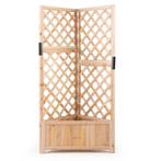 LIVSK Verhoogde Tuinbak met Latwerk - Driehoekig Ontwerp voo, Verzenden, Nieuw