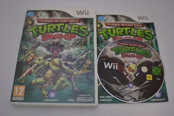 Teenage Mutant Ninja Turtles Smash-up (Wii FAH), Spelcomputers en Games, Games | Nintendo Wii, Zo goed als nieuw, Verzenden