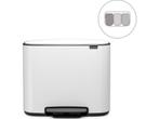 Brabantia Bo Prullenbak - 3 x 11 liter - Afvalscheiding -, Verzenden, Zo goed als nieuw