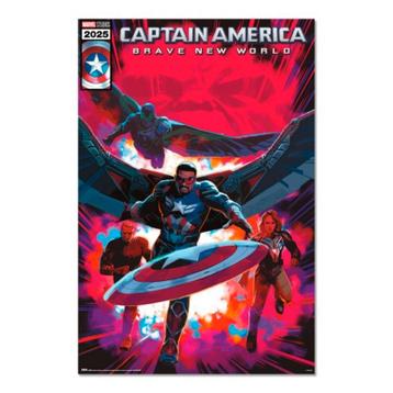 Poster Captain America Brave New World - Comic 61x91,5cm beschikbaar voor biedingen