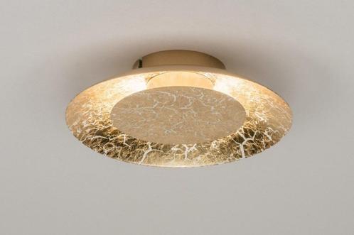 Rietveld Plafondlampen - Goud - Metaal, Huis en Inrichting, Lampen | Plafondlampen, Verzenden